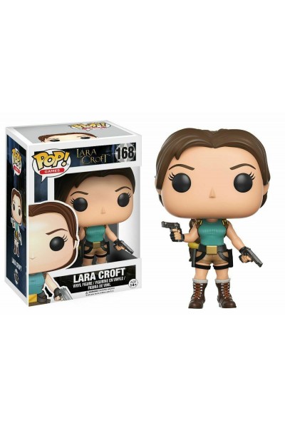 #168 LARA CROFT FUNKO POP PRODOTTO UFFICIALE NUOVO ORIGINALE