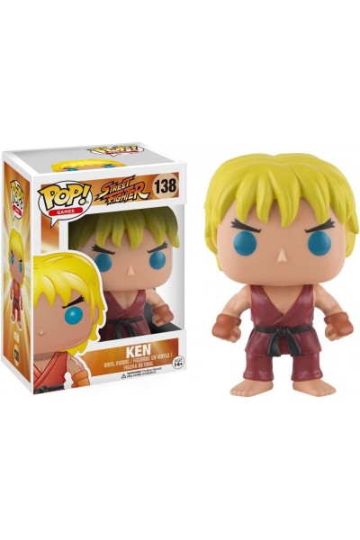 #193 KEN STREET FIGHTER FUNKO POP UFFICIALE NUOVO ORIGINALE