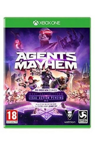 AGENTS OF MAYHEM PER XBOX ONE NUOVO PRODOTTO UFFICIALE ITALIANO