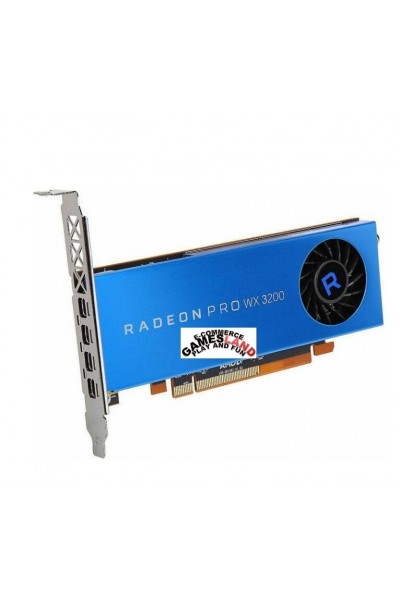 AMD RADEON PRO WX 3200 GPU 4 GB GDDR5 PCI-E 16X 3.0 PARI AL NUOVO HIGH PROFILE