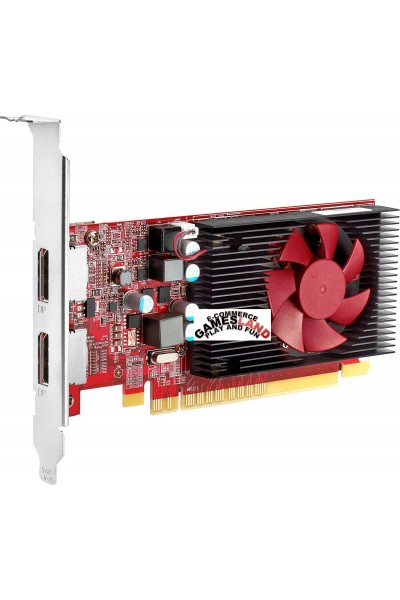 AMD RADEON R7 430 GPU 2 GB GDDR5 PCI-E 16X 3.0 NUOVA BRACKET LOW + HIGH PROFILE