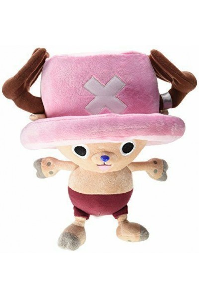 CHOPPER ONE PIECE PUPAZZO PELUCHE VIBRANTE NUOVO ORIGINALE UFFICIALE 