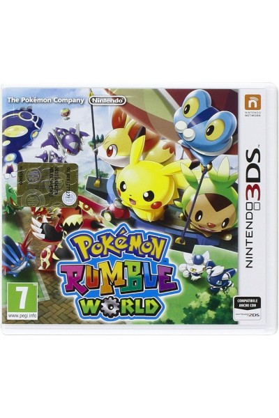 COLLECTOR POKEMON RUMBLE WORLD PER NINTENDO 3DS NUOVO VERSIONE UFFIC. ITALIANA