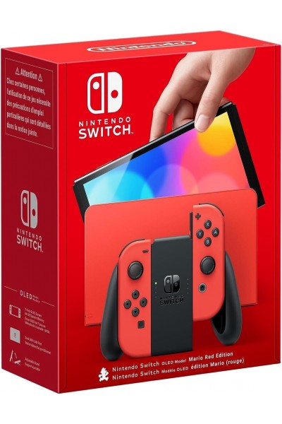 CONSOLE NINTENDO SWITCH OLED ROSSA SPECIALE MARIO EDITION 2 ANNI GARANZIA