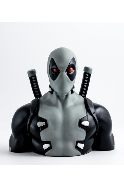 DEADPOOL X FORCE VERSION SALVADANAIO BUST BANK UFFICIALE NUOVO ORIGINALE