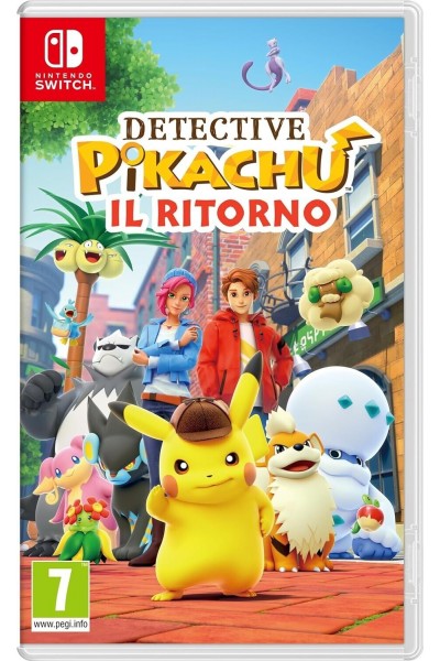 DETECTIVE PIKACHU: IL RITORNO PER NINTENDO SWITCH UFFICIALE ITALIANO