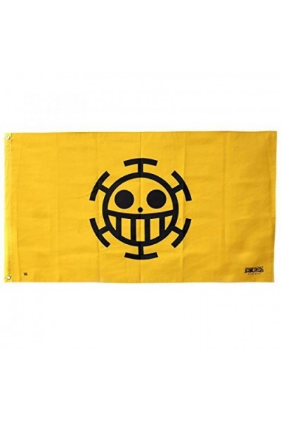 DRAPEAU FLAG BANDIERA TRAFALGAR LAW ONE PIECE NUOVO ORIGINALE UFFICIALE 