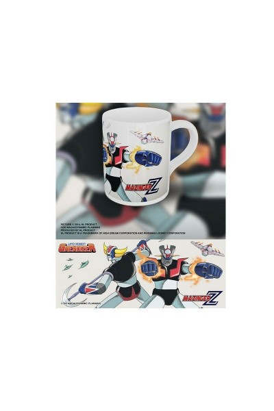 GOLDRAKE E MAZINGA TAZZA MUG BIANCA 320 ML NUOVA PRODOTTO UFFICIALE ORIGINALE