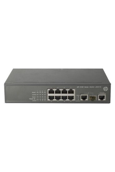 HP SWITCH DI RETE ETHERNET JG221A JG221-61101 3100-8 V2  ORIGINALE NUOVO