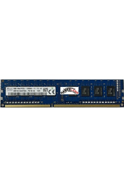 HYNIX DDR3 DESKTOP 1600 MHZ 4GB 1RX8 PC3L 12800U 11-13-A1 HMT451U6AFR8A-PB N0 AA
