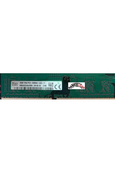 HYNIX DDR4 DESKTOP 3200 MHZ 16GB 1RX8 PC4 3200AA-UA3-11 HMAA2GU6AJR8N-XN N0 AD