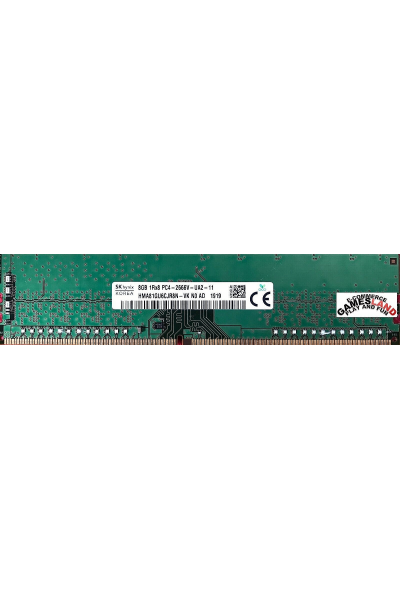 HYNIX DDR4 RAM DESKTOP 2666 MHZ 8GB 1RX8 PC4 2666V-UA2-11 HMA81GU6CJR8N-VK N0 AD