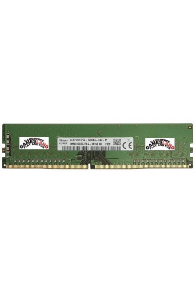 HYNIX DDR4 RAM DESKTOP 3200MHZ 8GB 1RX8 PC4 3200AA-UA2-11 HMA81GU6CJR8N-XN N0 AD