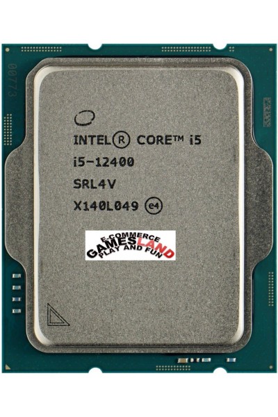 INTEL CORE i5-12400 6 CORE 12 THREADS 2.50-4.40GHZ CPU TRAY SRL4V 12TH GEN NUOVO