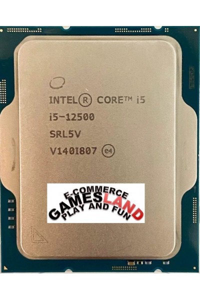 INTEL CORE i5-12500 6 CORE 12 THREADS 3.00-4.60GHZ CPU TRAY SRL5V 12TH GEN NUOVO