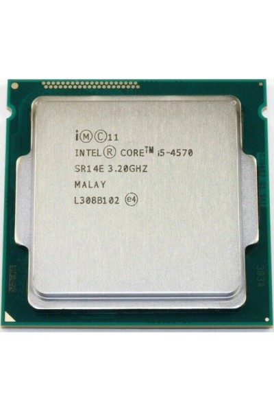 INTEL CORE i5-4570 3.20GHZ TURBO 3.60GHZ CPU LGA 1150 SR14E PARI AL NUOVO