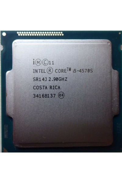 INTEL CORE i5-4570S 2.90GHZ TURBO 3.60GHZ CPU LGA 1150 SR14J PARI AL NUOVO