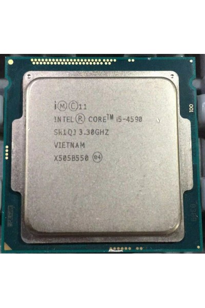 INTEL CORE i5-4590 3.30GHZ TURBO 3.70GHZ PROCESSORE LGA 1150 SR1QJ PARI AL NUOVO