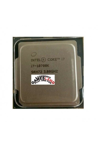INTEL CORE i7-10700K 8 CORE 3.80GHZ-5.10GHZ CPU TRAY SRH72 10TH GEN NUOVO