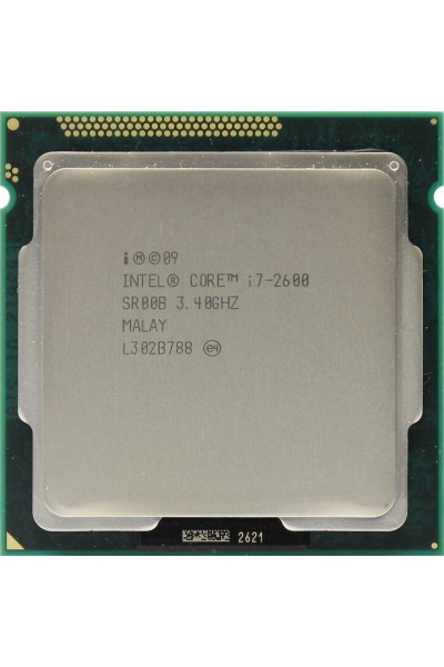 INTEL CORE i7-2600 3.40GHZ TURBO 3.80GHZ CPU TRAY SR00B BULK PERFECT TESTED WORK