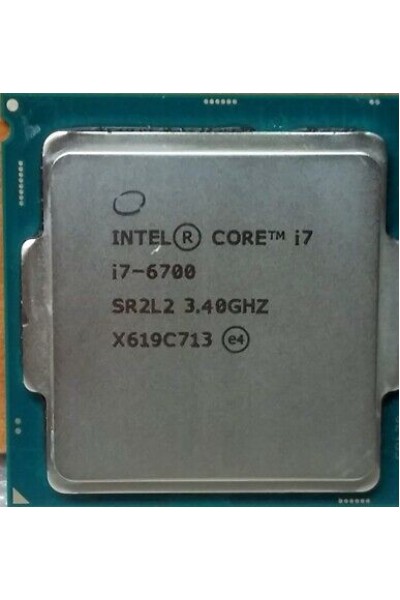 INTEL CORE i7-6700 DA 3.40GHZ A 4.00GHZ (TURBO) CPU TRAY SR2L2 1ANNO DI GARANZIA