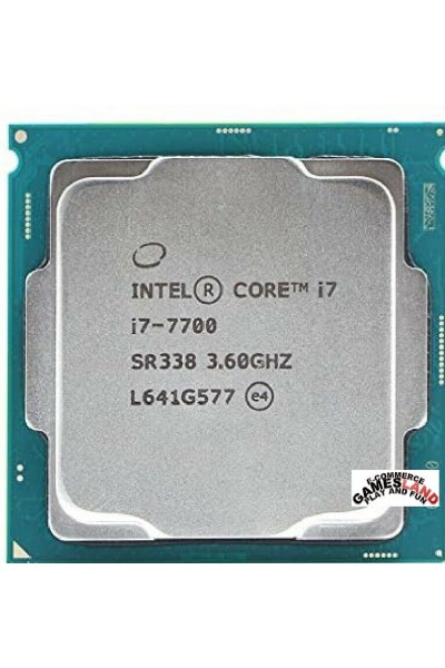 INTEL CORE i7-7700 DA 3.60GHZ A 4.20GHZ (TURBO) CPU TRAY SR338 1ANNO DI GARANZIA
