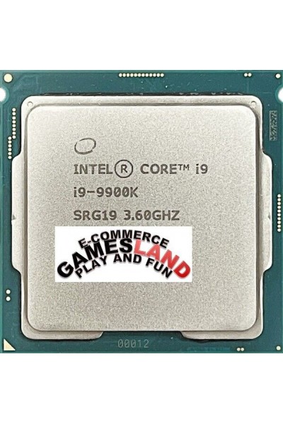 INTEL CORE i9-9900K 8 CORE 3.60GHZ-5.00GHZ CPU TRAY NUOVO SRG19 9TH GEN GARANZIA