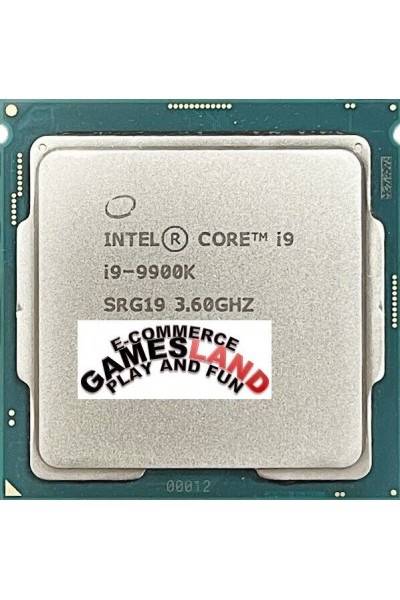 INTEL CORE i9-9900K 8 CORE 3.60GHZ-5.00GHZ CPU TRAY NUOVO SRG19 9TH GEN GARANZIA