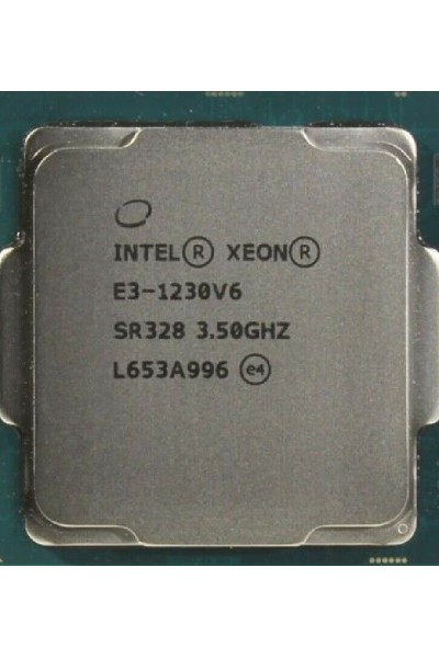 INTEL XEON E3-1230 V6 3.50 GHZ TURBO 3.90 GHZ CPU SR328 LGA1151 PARI AL NUOVO
