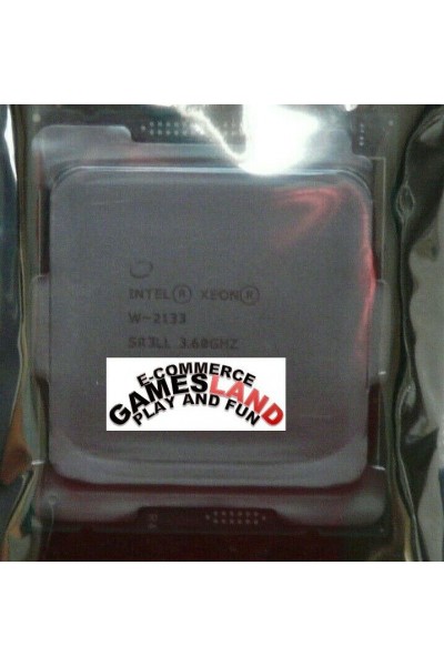 INTEL XEON W-2133 3.60GHZ - 3.90GHZ 6 CORE CPU NUOVO TRAY SR3LL LGA2066