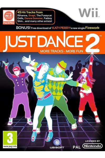 JUST DANCE 2 PER NINTENDO Wii NUOVO PRODOTTO UFFICIALE ITALIANO