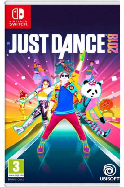 JUST DANCE 2018 PER NINTENDO SWITCH NUOVO PRODOTTO UFFICIALE ITALIANO