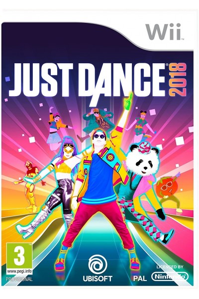 JUST DANCE 2018 PER NINTENDO Wii NUOVO PRODOTTO UFFICIALE ITALIANO