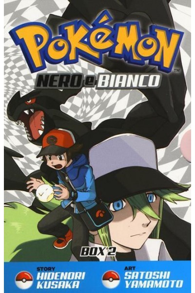 MANGA LIBRI POKéMON POKEMON NERO E BIANCO BOX 2 VOL 11-20 NUOVO ORIGINALE