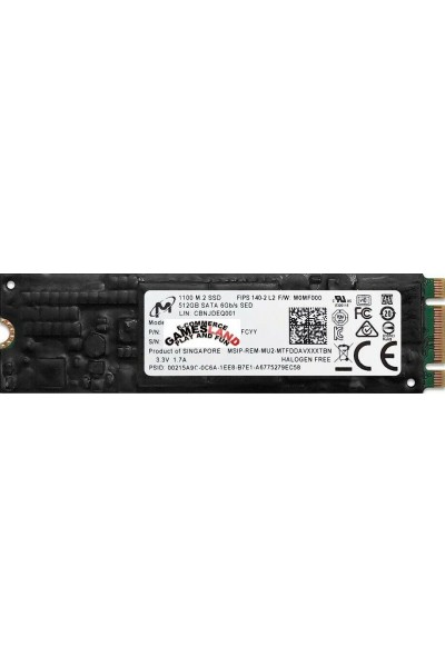 MICRON 1100 SERIES SSD M.2 512GB SATA USATO TESTATO E FUNZIONANTE CON GARANZIA