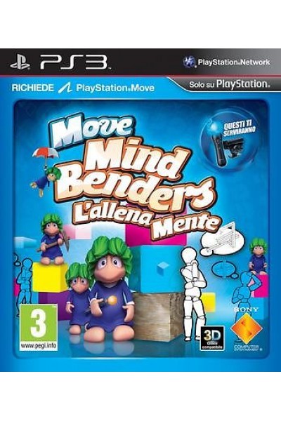 MOVE MIND BENDERS L'ALLENAMENTE PS3 NUOVO UFFICIALE ITALIANO