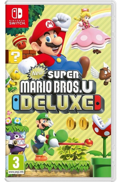 NEW SUPER MARIO BROS.U DELUXE PER NINTENDO SWITCH NUOVO UFFICIALE ITALIANO