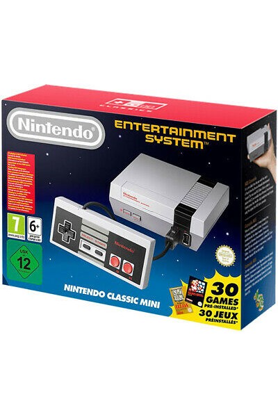 NINTENDO CLASSIC MINI +30 GIOCHI PRIMA EDIZIONE 2016 UFFICIALE ITALIANO NUOVO