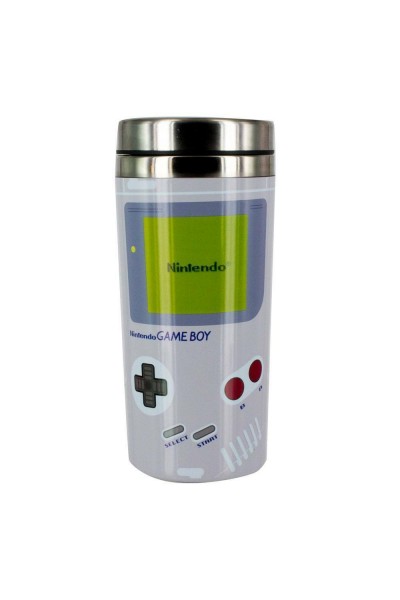 NINTENDO GAME BOY BORRACCIA TUMBLER BICCHIERE TAZZA VIAGGIO NUOVO ORIGINALE