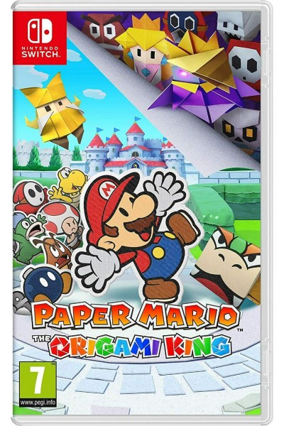 PAPER MARIO THE ORIGAMI KING PER NINTENDO SWITCH NUOVO PRODOTTO UFFICIALE ITALIA
