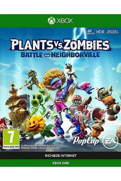 PLANTS VS ZOMBIES BATTLE FOR NEIGHBORVILLE PER XBOX ONE UFFICIALE ITALIANO NUOVO