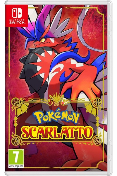 POKEMON SCARLATTO PER NINTENDO SWITCH NUOVO VERSIONE UFFICIALE ITALIANA