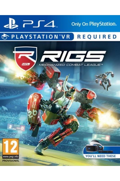 RIGS MECHANIZED COMBAT LEAGUE PER SONY PS4 (RICHIEDE VR) NUOVO UFF. ITALIANO