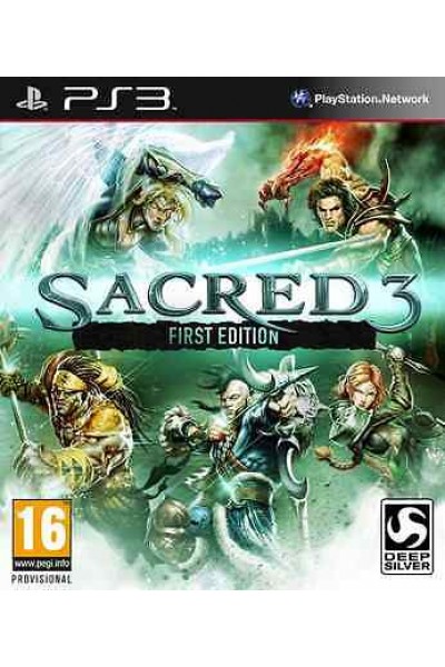 SACRED 3 FIRST EDITION PER SONY PS3 NUOVO PRODOTTO UFFICIALE ITALIANO
