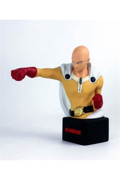 SAITAMA ONE PUNCH MAN SALVADANAIO BUST BANK UFFICIALE NUOVO ORIGINALE