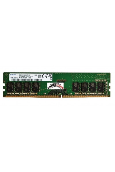 SAMSUNG DDR4 RAM DESKTOP 3200 MHZ 8GB 1RX8 PC4 3200AA-UA2-11 M378A1K43EB2-CWE