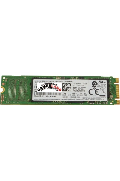 SAMSUNG PM871b SSD 256GB 2280 M.2 SATA PARI AL NUOVO GARANZIA MZNLN256HAJQ-000H1