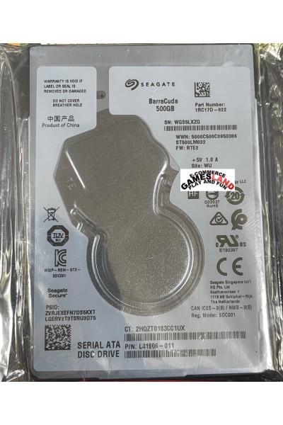 SEAGATE BARRACUDA ST500LM032 HARD DISK 500GB 5400RPM 2,5