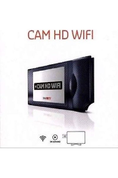 SMART CAM HD UNIVERSALE WIFI 4K FULL HD PER MEDIASET PREMIUM TESSERA NON INCLUSA