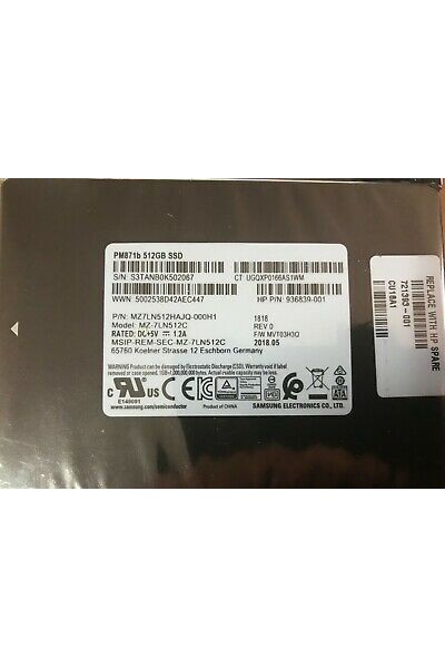 SSD HP 721393-001 512GB 2,5